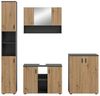 Badezimmer-Set >Mone< in Basalt / Artisan Oak - 200x192x30cm (BxHxT) Bild 5