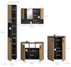 Badezimmer-Set >Mone< in Basalt / Artisan Oak - 200x192x30cm (BxHxT) Bild 2