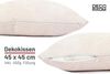Deco-Raum Dekokissen Kissen für Couch und Sofa mit Füllung mit Reißverschluss, Sofakissen Bild 2