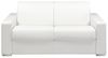 Vente-unique - CALITO Sofa Kunstleder Weiß - B 223 cm94 cm x H 99 cm x L 174 cm Bild 3
