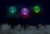 3er-Set LED Weihnachtsterne mit Farbwechsler Solarleuchte Weihnachtsbeleuchtung Bild 2