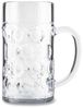 Bierseidel, Bierkrug 0,5 l, SAN, glasklar, Füllstrich, stapelbar, bruchsicher Bild 1