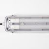 proventa LED Deckenleuchte Feuchtraumleuchte, LED, mit LED-Röhren 150 cm 2x 24W neutralweiß IP65 Bild 2