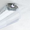 proventa LED Deckenleuchte Feuchtraumleuchte, LED, mit LED-Röhren 150 cm 2x 24W neutralweiß IP65 Bild 3