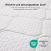 Novilla Matratze 160x200 Taschenfederkernmatratze 7-Zonen H2/H3 atmungsaktivem Bezug & Komfortschaum Öko-Tex & CertiPUR-US Zertifiziert – Federkernmatratze für Einzelbett & Doppelbett Höhe 20 cm Bild 4