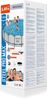Bestway Steel Pro MAX Frame Pool Komplett-Set mit Filterpumpe Ø 549 x 122 cm, lichtgrau, rund Bild 3