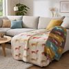 PAD Decke Dackel Hund Beige, 150x200 cm Bild 5