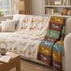 PAD Decke Dackel Hund Beige, 150x200 cm Bild 2