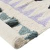 Kinderteppich Baumwolle beige grün 140 x 200 cm geometrisches Muster Kurzflor ZAYSAN Bild 5