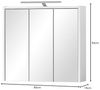 Schildmeyer Spiegelschrank, Holzwerkstoff, weiß matt, 65 x 16 x 64 cm Bild 3