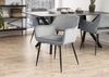 2er Set Ranja Esszimmerstuhl grau Bild 2