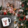 speecheese Tasse Rentier Kaffeebecher und Spruch Frohe Weihnachten Bild 3