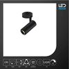 SLV 1004099 NUMINOS SPOT PHASE S LED Deckenaufbauleuchte schwarz 2700K 36° Bild 3