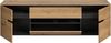 Lowboard >Canu< in Basalt Grau / Artisan - 55x184x44cm (BxHxT) Bild 5