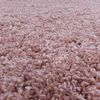 HomebyHome Shaggy Hochflor Wohnzimmerteppich Läufer 80x150 cm Rosa - Flur Teppich Flauschig, Modern, Plüsch und Extra Weich - Ideal als Bettvorleger im Schlafzimmer und als Küchenläufer Bild 5