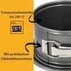 Birkmann Easy Baking Springform, Backform, Kuchenbackform, Kuchenform, Karbonstahl, Ø 16 cm, 881655 Bild 5