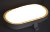 ChiliTec LED Oval-Armatur Feuchtraumleuchte IP44 12W 960lm Bild 3