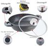 Pfanne Bratpfanne Schmorpfanne mit Glasdeckel Aluguss Ø36cm CF-SC36 Bild 4