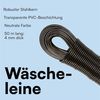 H&S Wäscheständer Stabile Wäscheleine für den Außenbereich - 50m Länge Bild 4