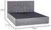 Atlantic Home Collection Boxbett ALVA ohne Matratze oder Topper Bild 3