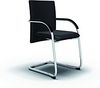BISLEY Besucherstuhl Classy, Metall, 733 Schwarz, 68 x 60 x 56 cm Bild 1