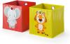 VICCO 2er Set Faltbox 30x30 cm Kinder Faltkiste Aufbewahrungsbox Regalkorb