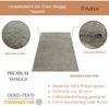 Carpetsale24 Shaggy Hochflor Teppich Wohnzimmer 300x400 cm Natur - Modern Flauschiger Teppich Extra Weich, Pflegeleicht und Einfarbig - Ideal als Teppich für Schlafzimmer, Esszimmer und Küche Bild 3
