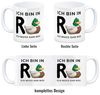 speecheese Tasse Ente Ruhestand Kaffeebecher mit Spruch Ich bin in R muss gar nix Bild 4