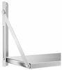 Royal Catering Hängeregal Wandbord klappbar 40 kg Wandregal 60x30 cm Edelstahl Küchenregal Bild 3