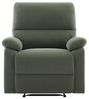 Vente-unique - Relaxsessel elektrisch - Cord - Grün - LUNANO Bild 3