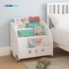 Relaxdays Bücherregal für Kinder fahrbar Bild 2