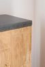 VIVANNO Blumenständer Podest Säule Dekosäule Recycling Holz, Hellbraun Bild 5