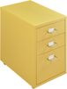 Rollcontainer Kökar mit 3 Schubladen 48x28x41 cm Gelb [en. casa] Bild 5