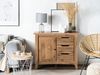 Sideboard heller Holzfarbton 3 Schubladen Schrank AGORA Bild 2
