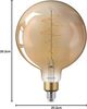 Philips LED-Lampe Classic Giant G200 7W/818 (40W) Gold Dimmable E27 Bild 5