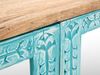 massivum Spiegelschrank Santa Cruz blau 52x50x23 cm Mango-Holz Hängeschrank Wandschrank Badmöbel Badezimmer Bild 4