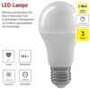 EMOS - Dimmbare LED Lampe Classic 10,5W - A60-Birne Ersatz für 75W Glühbirne - E27 Sockel, Helligkeit 1 060 lm, Warmweiß 2700 K, 30000 h Lebensdauer - CRI min. 80, 160° Abstrahlwinkel - Step-Dimmen Bild 2