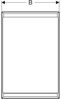 Geberit ONE Spiegelschrank mit ComfortLight, 1 Tür, Unterputzmontage,weiss/Aluminium, 60x90 cm, 505.800, Ausführung: Anschlag links - 505.800.00.2 Bild 2