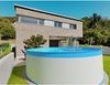 Waterman Rundpool Stahlwandpool rund 350x90 cm, Stahl 0,3 mm weiß, F (Einzelbecken, 1-tlg), verzinkte Stahlwand Bild 3