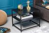 riess-ambiente Beistelltisch DURA STEEL 50cm schwarz (Einzelartikel, 1-St), Wohnzimmer · Metall · eckig · mit Fach · Industrial Bild 2
