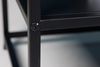 riess-ambiente Beistelltisch DURA STEEL 50cm schwarz (Einzelartikel, 1-St), Wohnzimmer · Metall · eckig · mit Fach · Industrial Bild 5