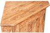 Biscottini Eckecke aus Massivholz, 92 x 50,5 x 50 cm, Holzschrank für Küche und Wohnzimmer, Küchenecke, hergestellt in Italien Bild 3
