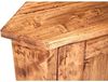 Biscottini Eckecke aus Massivholz, 92 x 50,5 x 50 cm, Holzschrank für Küche und Wohnzimmer, Küchenecke, hergestellt in Italien Bild 5