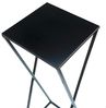 DanDiBo Blumenhocker Metall Schwarz Eckig 68 cm Blumenständer Beistelltisch 437 Blumensäule Modern Pflanzenständer Pflanzenhocker Bild 4
