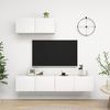vidaXL TV-Schränke 3 Stk. Weiß Spanplatte [3078701] Bild 2