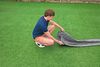 Bestway Poolabdeckung 1 Ø3,05 m Rund Polyester Grau for 42035728 Bild 3