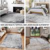 Livabliss Teppich WAMBA, rechteckig, Höhe: 10 mm, Moderner Designerteppich in Marmor Optik, Kurzflor Wohnzimmerteppich Bild 5