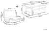 Lounge Set TODI Bambusholz Taupe Bild 3
