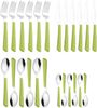Esmeyer Besteck-Set (24-tlg), 6 Personen, Edelstahl 18/0, Kunststoffgriff Bild 2