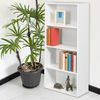 habeig Bücherregal Tube Bücherregal Standregal 4 Fächer Belastung Regalboden Standregal Bild 5